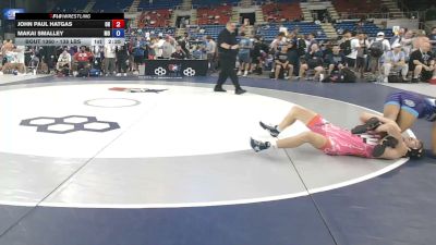 138 lbs Cons. Sub-rd Of 64 - John Paul Hatgas, Ohio vs Makai Smalley, Missouri