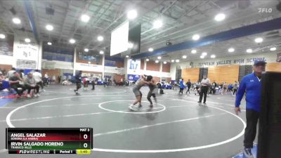 285 lbs Champ. Round 2 - Irvin Salgado Moreno, Trabuco Hills vs Angel Salazar, Sonora (La Habra)