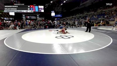 106 lbs Cons. Sub-rd Of 32 - Brenden Bosco, OH vs Nolan Ourada, MN