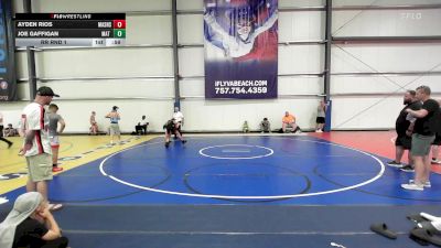 100 lbs Rr Rnd 1 - Ayden Rios, Mat Assassins White vs Joe Gaffigan, Mat Warriors PWC MS