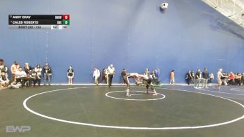 150 lbs Cons. Round 2 - Andy Gray, Shawnee Mission Northwest vs Caleb Roberts, Shawnee Mission East