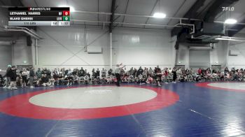110 lbs Rr Rnd 1 - Lethaniel Harris, Morris Fitness Orange MS vs Blake Ghersi, Level Up Wrestling MS