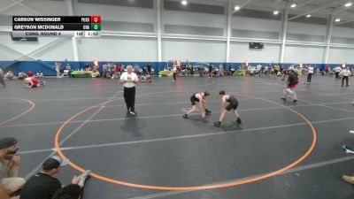 106 lbs Cons. Round 4 - Carson Wissinger, Pursuit Wrestling vs Greyson McDonald, Unattached