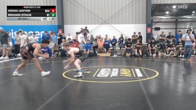 135 lbs Rr Rnd 1 - Joshua Ledford, Michigan Premier Blue - BHS vs Benjamin Straub, M2 Training Center - BHS
