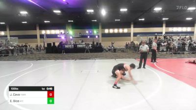 106 lbs Consi Of 16 #2 - Jacob Cava, Torrey Pines HS vs Eric Bice, Atc