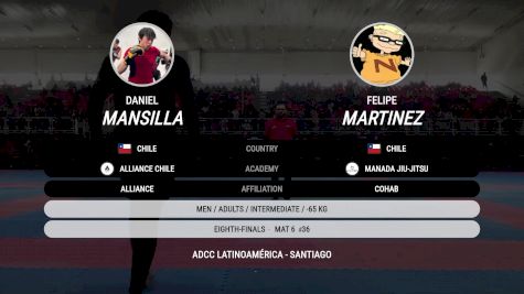 Replay: Mat 6 - 2025 ADCC Santiago Open | Jun 7 @ 1 PM