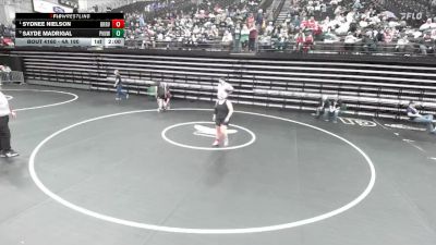 4A 190 lbs Quarterfinal - Sydnee Nielson, Bear River vs Sayde Madrigal, Pine View