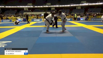 BRIAN ANTHONY MENDEZ vs GARRETT ALDRICH 2021 World Jiu-Jitsu IBJJF Championship