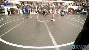 130 lbs Rr Rnd 5 - Jace Thompson, Red Ryder Wrestling Club vs Sloane Lang, Choctaw Ironman Youth Wrestling