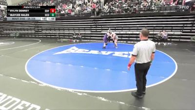 5A 235 lbs Quarterfinal - Maycee Hales, Box Elder vs Rylyn Denney, Cedar Valley