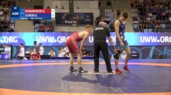65 kg Qualif. - Bartlomiej Nowakowski, Poland vs Daniel Korkin, Israel
