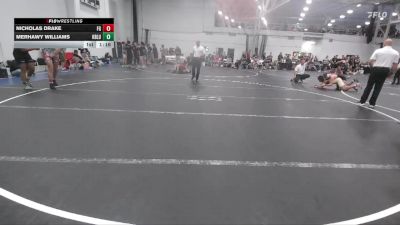 165 lbs Round 3 (6 Team) - Nicholas Drake, Frost Gang vs Merhawy Williams, Kraken Blue