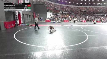 45 lbs Cons. Round 2 - Eric Herold, Durand vs Gabe Hughes, Mineral Point Wrestling Club