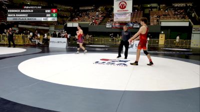 Cadet Boys Upper - 175 lbs Cons. Semis - Trent Christensen, Ukiah High School Wrestling vs Lucius Hayden, Cardinal Wrestling Club