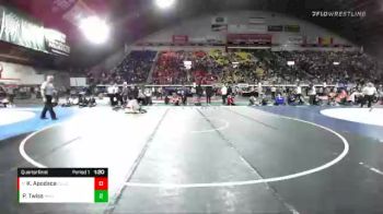 4A 152 lbs Quarterfinal - Kyler Apodaca, Columbia vs Paxton Twiss, Minico