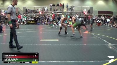 170 lbs Round 4 (6 Team) - Sam Manson, Illinois KIA vs Layne Knisley, Beast Mode WA