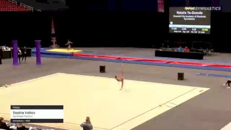 Sophia Volkov - Hoop, Gymnast Factory - 2021 USA Gymnastics Championships