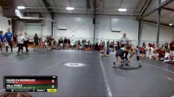 64 lbs Round 3 (6 Team) - Madelyn Rodriguez, Level Up vs Mila Perez, Reverance Wrestling Club