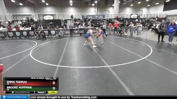 180 lbs Semifinal - Emma Thomas, TX vs Brooke Huffman, WI