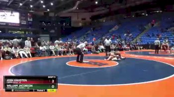 182 lbs Quarterfinals (8 Team) - William Jacobson, Chicago (Mt. Carmel) vs Josh Knudten, Libertyville