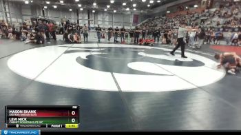 87 lbs Cons. Round 2 - Mason Shank, Eastern Oregon Elite vs Levi Nick, Cabinet Mountain Elite WC