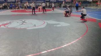 D 1 144 lbs 3rd Place Match - Jacob Elsensohn, Brother Martin vs Cole Gros, Dutchtown