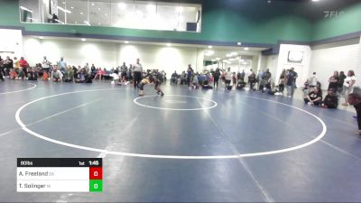 80 lbs Rr Rnd 4 - Aasar Freeland, GA vs Tobias Solinger, IA