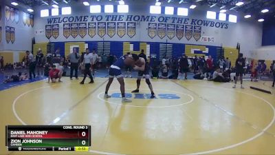 144 lbs Cons. Round 3 - Daniel Mahoney, East Lake High School vs Zion Johnson, Camden