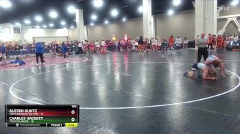 150 lbs Finals (2 Team) - Charles Hackett, Team Delaware vs Austen Kuntz, Team Diamond Fish Pink