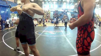 215 lbs Cons. Semi - Kaleb Johns, Funky Monkey vs Caleb Gaskin, Camden County Outsiders