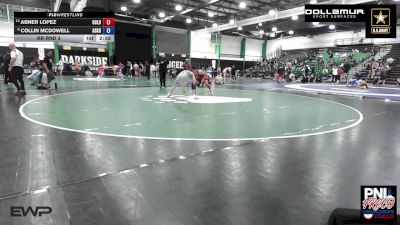 150 kg Rr Rnd 3 - Abner Lopez, Gold Rush Wrestling Academy Reno vs Collin McDowell, Askren Wrestling Academy