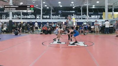 91 lbs Rr Rnd 2 - Bryce Grenoble, Dueling Bandits - MS vs Dane Witmer, Team Nauman Wrestling Club - MS