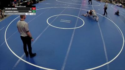 120 lbs Semis & 1st Wrestleback (8 Team) - Jameson Small, Kearney vs Leland Sindel, Lincoln East