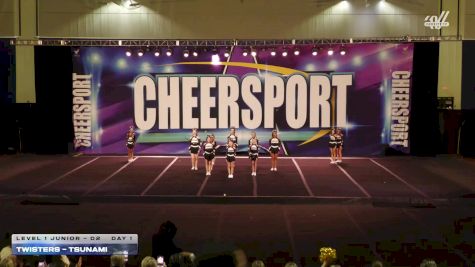 Twisters - Tsunami [2025 L1 Junior - D2 Day 1] 2025 CHEERSPORT Cartersville Classic