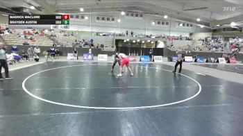 285 lbs Semis (4 Team) - Maddox Maclure, Baylor School vs Brayden Austin, Christian Brothers High School