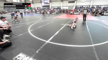 61 lbs 5th Place - Mac Linkous, Touch Of Gold vs Ben Jordan, Rising Sun WC