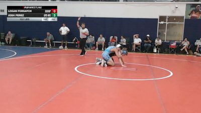 122 lbs Rr Rnd 1 - Logan Forgatch, Scorpions - HSC vs Josh Perez, GPS Blue - HSC