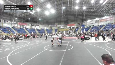 58 lbs Consi Of 4 - Aiyana Cortez, U-Town Hammers vs Brooklyn Pummel, Ridge WC