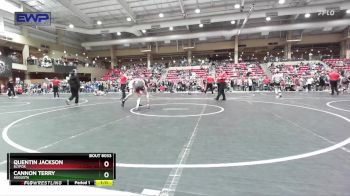 110 lbs Quarterfinal - Quentin Jackson, Slyfox vs Cannon Terry, Augusta