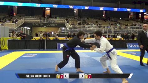 William Vincent Sadler vs Matthew Sanchez 2025 Pan Jiu Jitsu IBJJF Championship