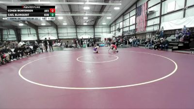 150 lbs Round 7 (8 Team) - Cohen Mortensen, American Fork vs Cael Blonquist, North Summit