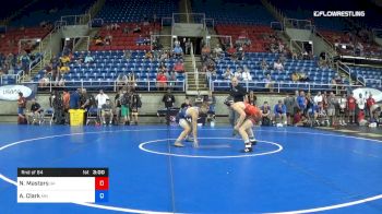 126 lbs Rnd Of 64 - Nick Masters, Georgia vs Ashton Clark, Minnesota