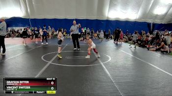 48 lbs Round 5 (6 Team) - Grayson Ritter, Warrior RTC vs Vincent Switzer, Lake WC