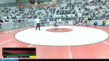 49 lbs 2nd Place Match - Dallas Marshall, Warriors Of Christ WOC vs Carter Jennings, Buzzsaw Wrestling Club