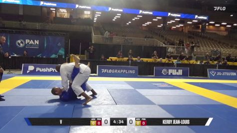 Kerby Jean-Louis vs Antonio A. C. Pagioro 2025 Pan Jiu Jitsu IBJJF Championship