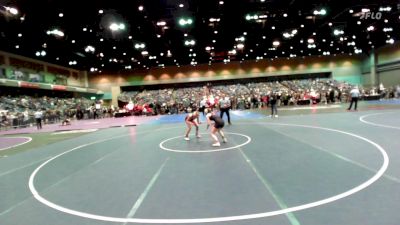 107 lbs Consi Of 16 #2 - Gemma Delance, Redmond vs Kiera Hersel, Rocky Mountain