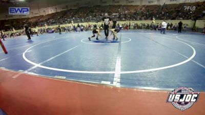 70 lbs Round Of 16 - Waylon Rowell, Elgin Wrestling vs Kenneth Henry, Powerhouse Wrestling Academy