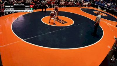 113 lbs Quarterfinals (8 Team) - Danny Tait, Chicago (Brother Rice) vs Lucas Bach, Washington