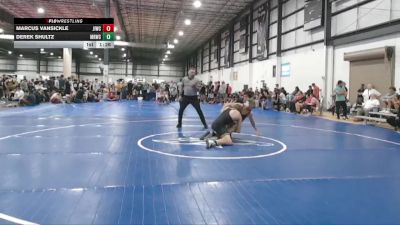 175 lbs Allday - Derek Shultz, MAT RATS WRESTLING CLUB vs Marcus VanSickle, JAMES ISLAND WRESTLING CLUB