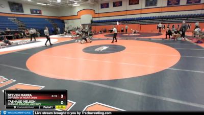 285 lbs Cons. Round 1 - Steven Marra, University Of Mount Union vs Tashaud Nelson, Nebraska Wesleyan University